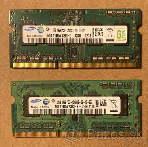 Predám pamäť RAM Samsung DDR3 4GB - 1