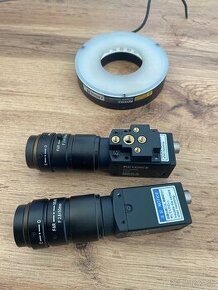 2ks KEYENCE CV-200M CCD & KEYENCE CA-DRW10F