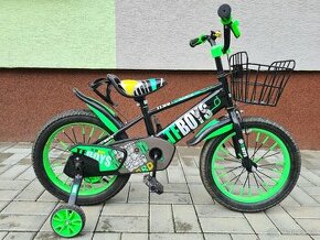 Detský chlapčenský bicykel