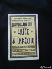 kniha Napoleon Hill klíče k úspěchu - 1