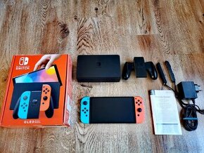 Nintendo Switch Oled Neon (Záruka)