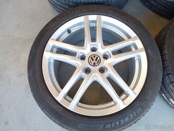 Predam letne ALU 5x112 R17 7,5J ET52 DEZENT VOLKSWAGEN