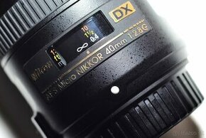 Nikon AF-S 40mm f/2,8G DX Micro Nikkor - 1