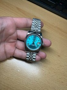 Seiko Mod Mint Roman Dial