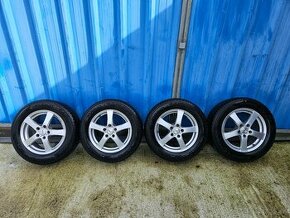 Alu disky 5x114,3 16" + zimné pneu 215/60 R16 99H - 1