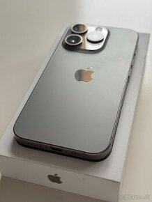 iPhone 15 Pro, Natural Titanium, 128GB