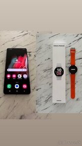 Predám Samsung Galaxy S21 Ultra 5G TOP STAV + Watch 5 gratis