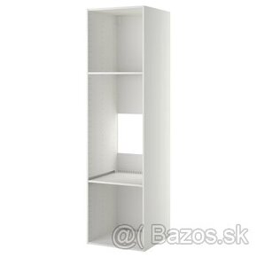 Ikea METOD Skrinka/spotrebiče, biela, 60x60x220 cm