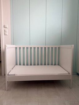 Destká postieľka IKEA 60x120 cm SUNDVIK