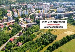 Stará Turá - 1575 m2 EXKLUZÍVNY stavebný pozemok nad mestom