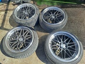 5x112 R19 DOTZ + zimné pneu - 1