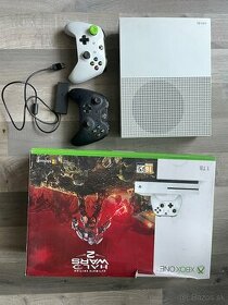 Xbox one s 1tb, 2 ovladace, hry - 1