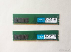 16GB - Crucial DDR4 2x8GB 2133MHz CL15 - 1