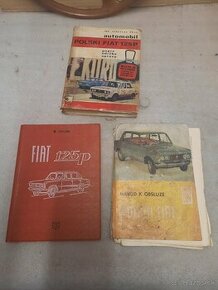 Návody Fiat 125p,Prospekt Renault 4,8,10,16 - 1