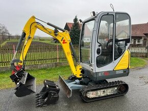 Minibagr Wacker Neuson ET16 hyd.podvozek+svahovka,2500mth