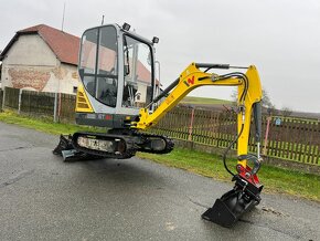 Minibagr Wacker Neuson ET16 hyd.podvozek+svahovka,2500mth