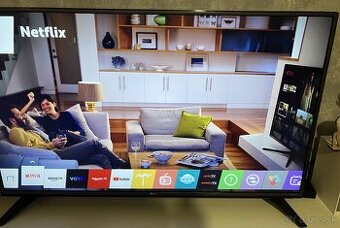 LG Smart TV - uhlopriečka 123 (49") 49UF6857