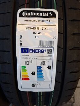 Letné Continental 235/45 R17 97W XL FR PremiumContact7 - 1