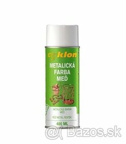 Cyklon, Metalická farba, meď 400ml CYKLON