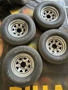 Predam Disky plus pneu JEEP 30x 10,5 R15