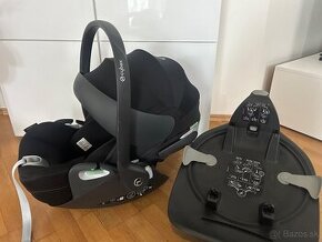 vajíčko CYBEX Cloud T i-Size Plus so základňou Base T sepia