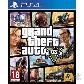 Predam hru GTA V na PS4 ide hrat aj na PS 5