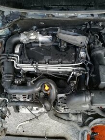 1.9 tdi 77kw octavia II motor, agregat, turbo, prevodovka