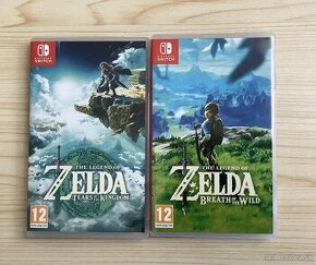 Hry Zelda na nintendo switch