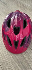 Ružová cyklistická prilba - 1