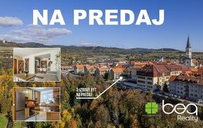 NA PREDAJ: 3-izb. byt s veľkým balkónom, Levoča, Baštova ul.