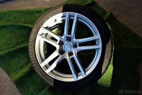 18”----ORIG---DEZENT---AUDI---A4--B8--5x112 R18---ZIMNA SADA