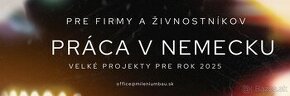 Nemecko - práca na projektoch