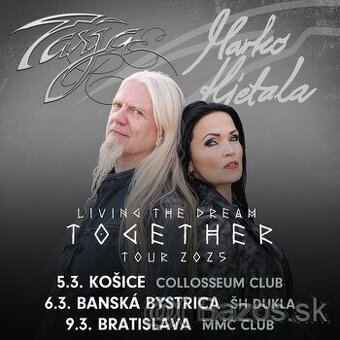 Tarja Turunen, Marko Hietala - MMC, Bratislava, 9.3.2025