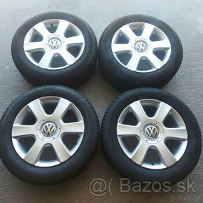 16"Elektróny originál Volkswagen Touran Golf 5x112 zimné