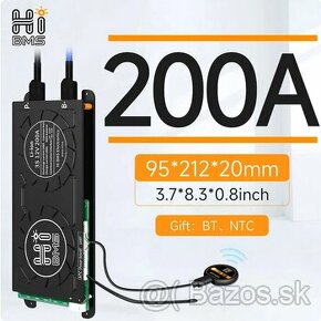 Smart BMS 200A s16 + Bluetooth na 48V