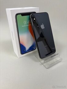 Apple iPhone X 256GB Space Gray-Batéria 100%