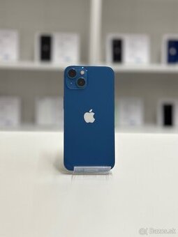 ZÁRUKA 2 ROKY /  Apple iPhone 13 128GB Blue, 100% ZDRAVIE