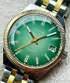 Československé Retro Vintage hodinky PRIM Ala Rolex 80. roky