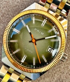 Československé Retro Vintage hodinky PRIM Ala Rolex 80. roky