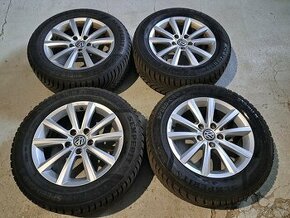 Predam Original elektrony Volkswagen 5x112 R16 a zimne pneu - 1