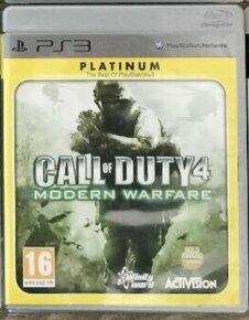 Predám hru ps3 Call of Duty Modern Warfare 4