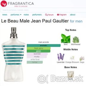 Jean Paul Gaultier Le Beau Male EDT