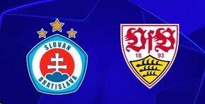 Slovan Bratislava vs Stuttgart - Liga Majstrov