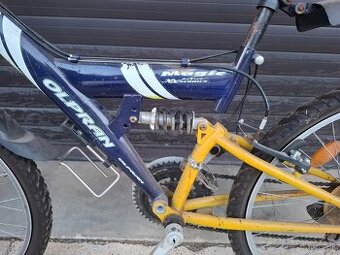 Celoodpružený bicykel