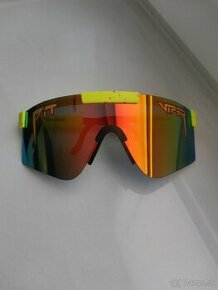 Športové slnečné okuliare Pit Viper - žlté - 1
