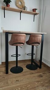 Barový stôl + 2x barová stolička