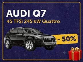 Prenájom AUDI Q7 3.0i Indi  - ZIMNÁ AKCIA ❄️ -50% na SUV