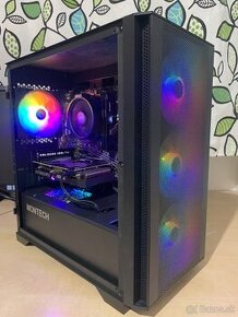 Herný PC Ryzen 5 5600, RTX 3060 12GB, 16GB RAM, SSD, HDD