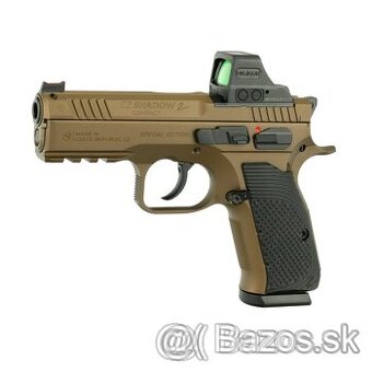 CZ SHADOW 2 Compact Burn Bronze + Holosun 508T