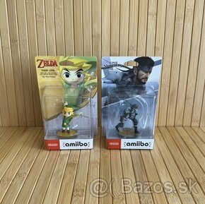 Predám Amiibo Toon LinkTM The Wind Waker a Solid Snake